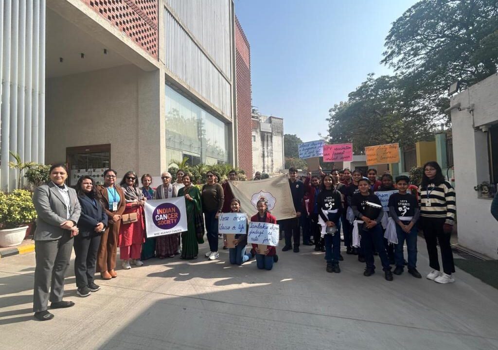 Orchids The International School and the Indian Cancer Society come together for the ‘Walk of Hope’ to spread awareness on World Cancer Day!