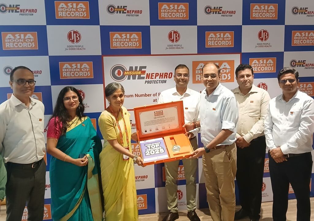 JB Pharma sets Asia Book of Record for Most Number of Microalbuminuria Tests (MICRAL) conducted for Hypertension Patients in India
